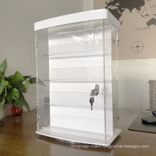 Acrylic spinning  rotatable  Display racks lockable  show cases for  Jewelry watches  sunglasses